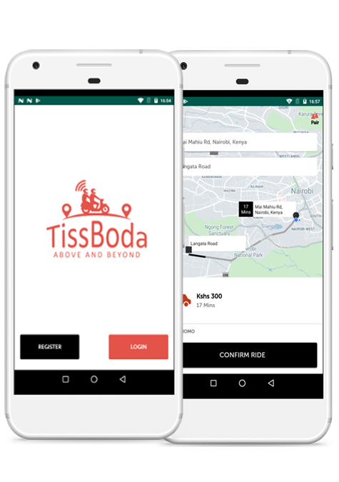 Tissboda application snapshot